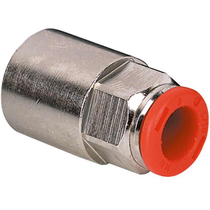 Metalwork - 2L02002 RL2 4mm x 1/4 Female Stud Push-in Fitting - pneumaticsystems