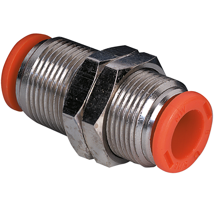 Metalwork - 2L11001 RL10 4mm Bulkhead Pneumatic Fitting - pneumaticsystems