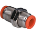 Metalwork - 2L11005 RL10 10mm Bulkhead Pneumatic Fitting - pneumaticsystems