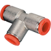 Metalwork - 2L05004 RL5 8mm Tee Pneumatic Fitting - pneumaticsystems