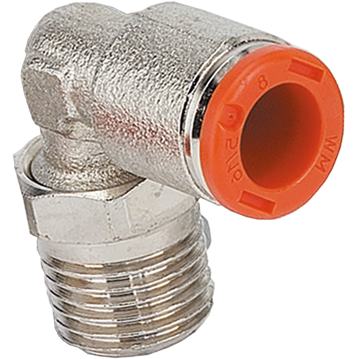 Metalwork - 2L31C11 RL31C 8mm x 1/4 Taper Elbow Fitting - pneumaticsystems