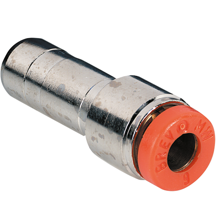 Metalwork - 2008017 R8 14mm x 10mm Reducing Union Fitting - pneumaticsystems