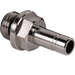 Metalwork - 2006005 R6 5mm x 1/8 Stem Adaptor Pneumatic Fitting - pneumaticsystems