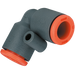 Metalwork - 2L21003 RL21 6mm Mini Techno Elbow Pneumatic Fitting - pneumaticsystems
