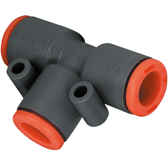 Metalwork - 2022005 R22 10mm Techno Tee Union Fitting - pneumaticsystems