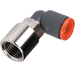 Metalwork - 2L34F01 RL34F 4mm x M5 Techno Female Elbow Fitting - pneumaticsystems