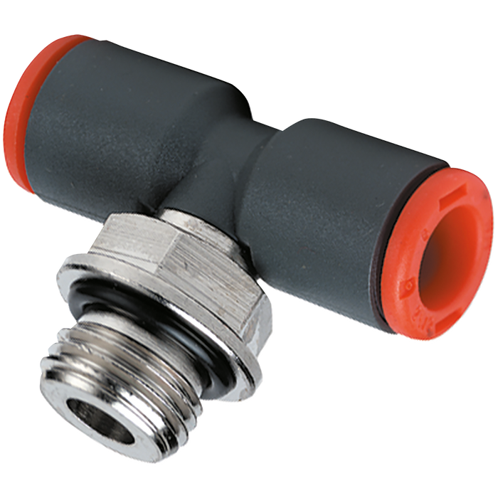 Metalwork - 2L35001 RL35 4mm x M5 Techno Tee Pneumatic Fitting - pneumaticsystems