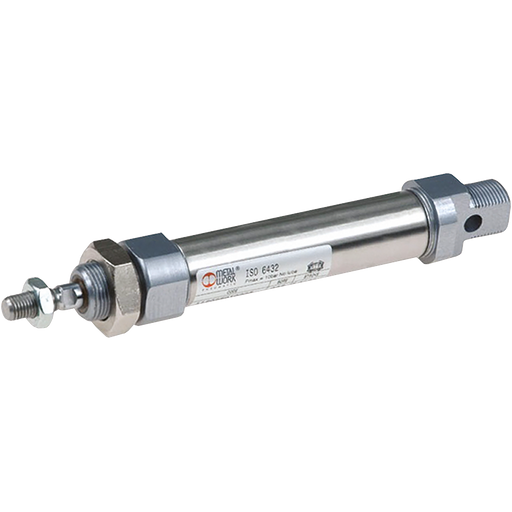Metalwork - 1120200050CN ISO 6432 Double Acting Magnetic Cylinder 20mm Bore 50mm Stroke - pneumaticsystems