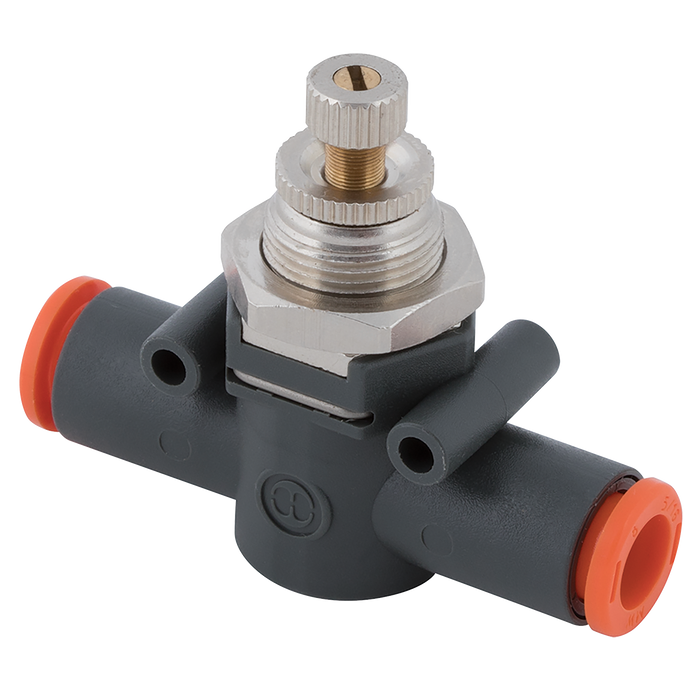 Metalwork - 9041316 RFL L U 6mm x 6mm Unidirectional Line Flow Regulator Fitting - pneumaticsystems