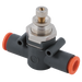 Metalwork - 9041301 RFL L U 4mm x 4mm Unidirectional Line Flow Regulator Fitting - pneumaticsystems