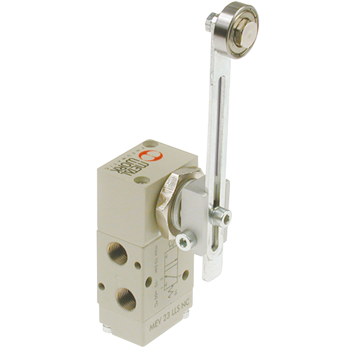Metalwork - 7001000900 S70 1/8 3/2 Adjustable Roller Normally Closed Pneumatic Valve - pneumaticsystems