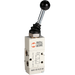 Metalwork - 7010001400 S70 1/8 3/2 NC Lever/Lever Pneumatic Valve - pneumaticsystems
