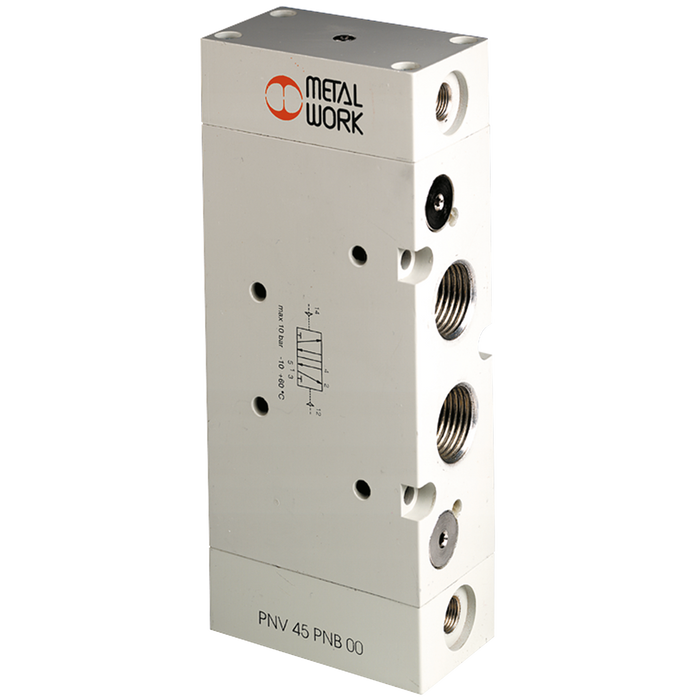 Metalwork - 7030011200 S70 Series 1/2 5/2 Pilot/Pilot Pneumatic Valve - pneumaticsystems