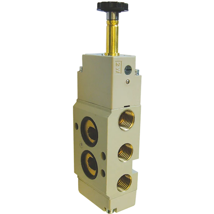 Metalwork - 7030010200U S70 1/2 NPT 3/2 Pilot/Spring Pneumatic Valve - pneumaticsystems