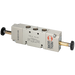 Metalwork - 7020021200 S70 1/4 5/2 Double Solenoid Valve - pneumaticsystems
