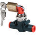 Metalwork - 9065116 Line On Line Shut Off Valve 6mm V2V Lockable Pneumatic Fitting - pneumaticsystems