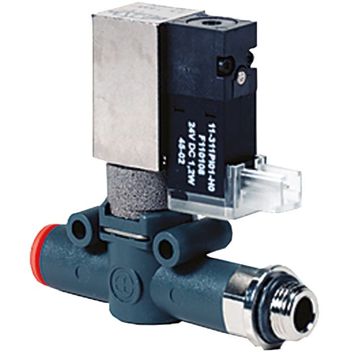 Metalwork - 9069411 Line On Line Solenoid Valve 3/2 NC 8mm x 1/4 - pneumaticsystems