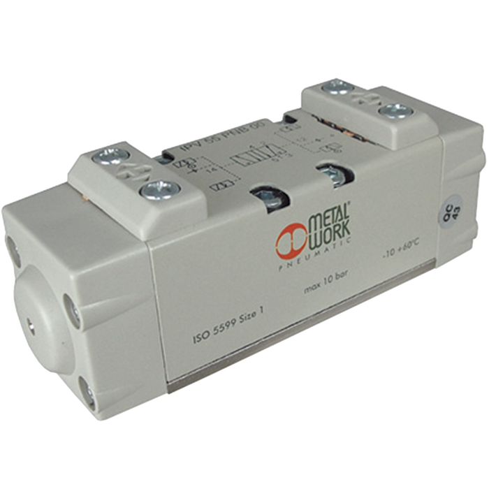 Metalwork - 7052011100 ISO 2 5/2 Way Pilot/Spring Pneumatic Valve - pneumaticsystems