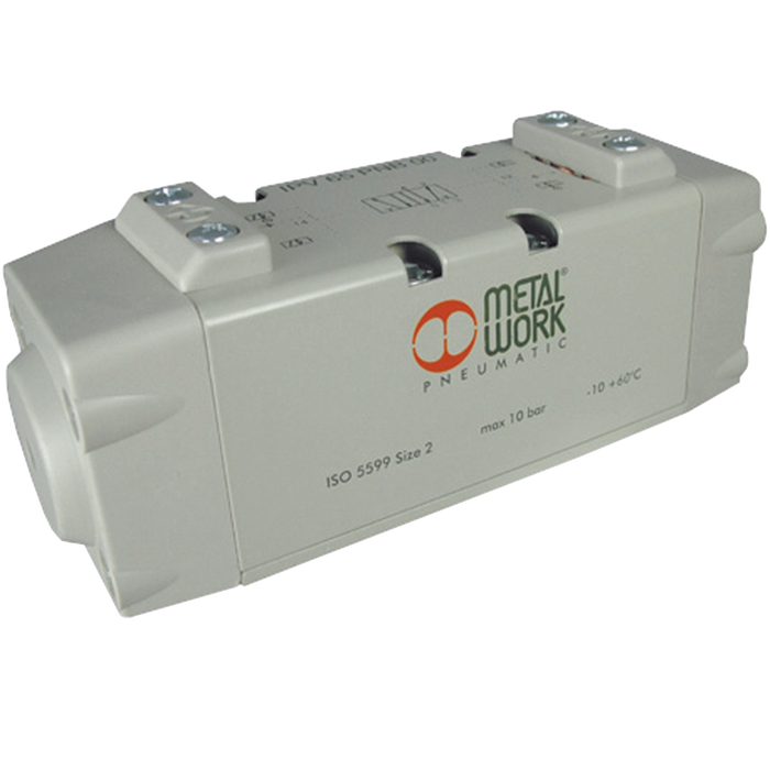 Metalwork - 7052011200 ISO 2 5/2 Pilot/Pilot Pneumatic Valve - pneumaticsystems