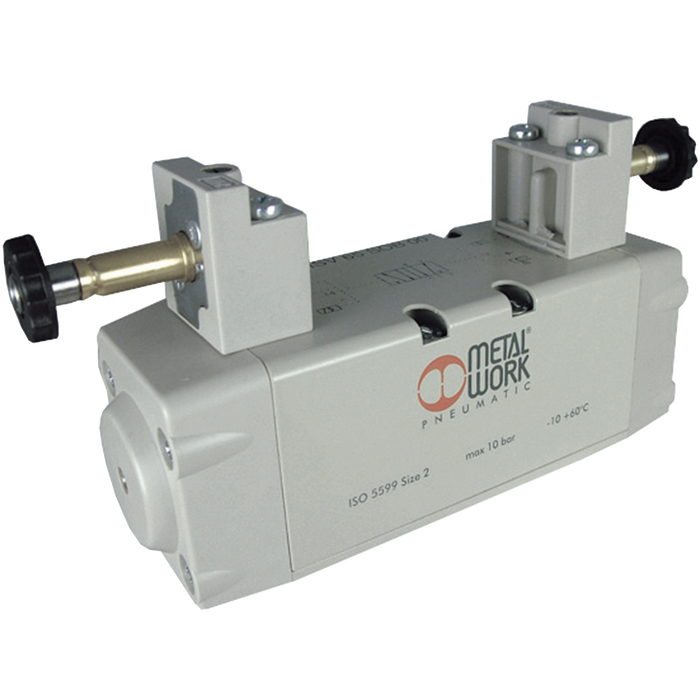 Metalwork - 7052022100 ISO 2 5/3 Solenoid Valve Closed Center - pneumaticsystems