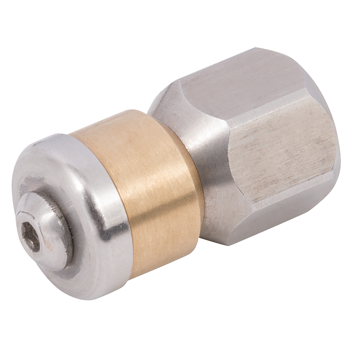 FT Pro - RSJN-4-050 G1/4" Rotating Female Sewer Jet Nozzle 0.75MM - pneumaticsystems