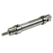 Metalwork - W1800250050 Stainless Steel Mini Cylinder 25mm Bore 50mm Stroke - pneumaticsystems