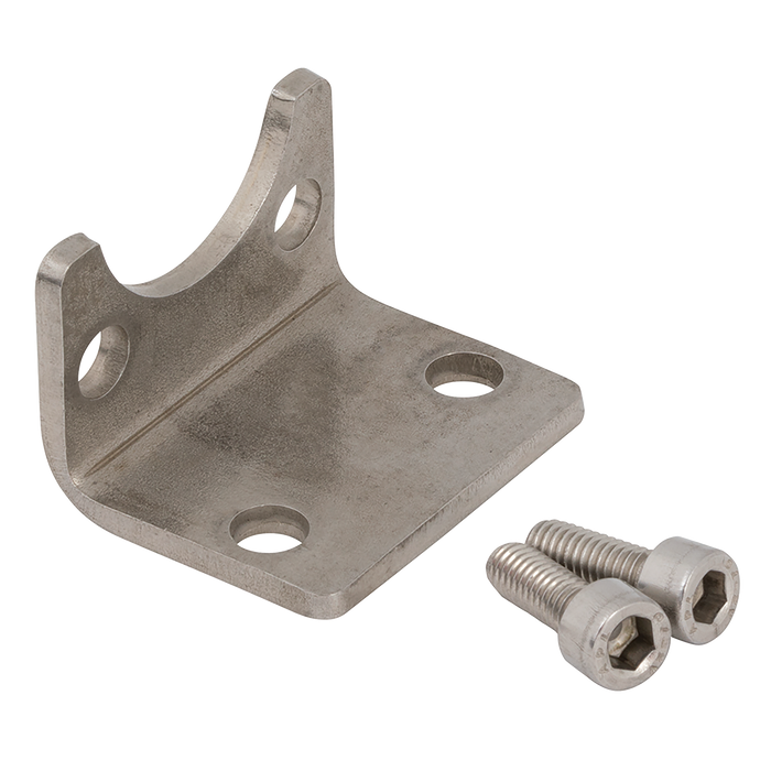 Metalwork - W095X502001 Stainless Steel 50mm Foot Mount Cylinder Bracket - pneumaticsystems