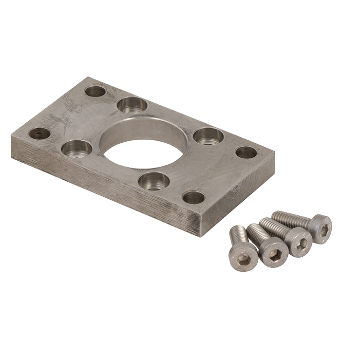 Metalwork - W095X632002 Stainless Steel ISO 15552 Cylinder Filter Regulator Flange - pneumaticsystems