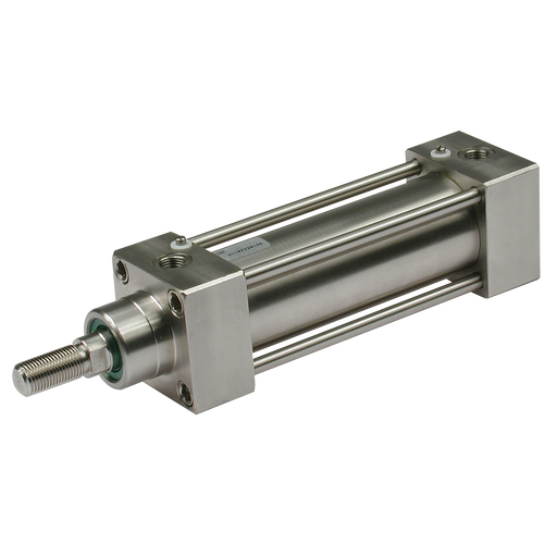 Metalwork - W1841000100 ISO 15552 Stainless Steel Cylinder 100mm Bore 100mm Stroke - pneumaticsystems