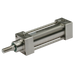 Metalwork - W1841000100 ISO 15552 Stainless Steel Cylinder 100mm Bore 100mm Stroke - pneumaticsystems