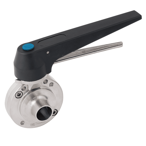 FT Pro - BUTVWE-212 2.1/2" Weld End Sanitary Butterfly Valve - pneumaticsystems