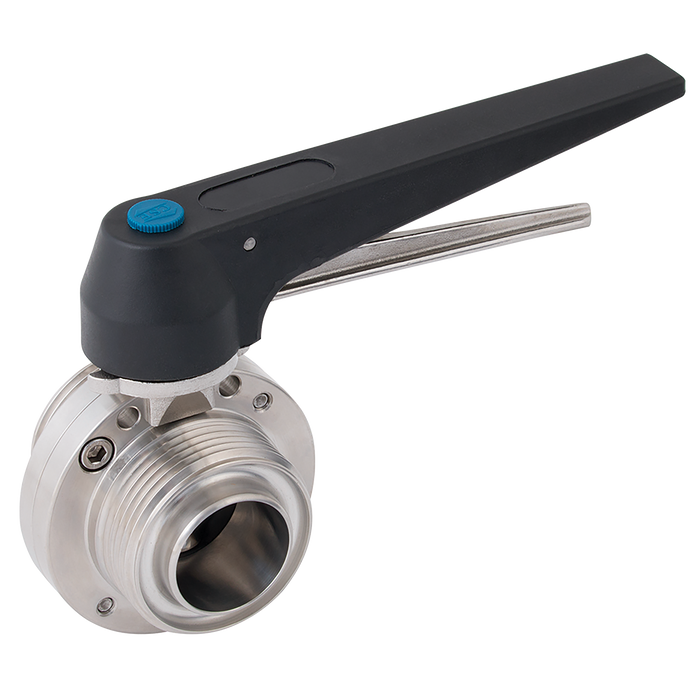 FT Pro - BUTVRJT-2 2" RJT Male Sanitary Butterfly Valve - pneumaticsystems