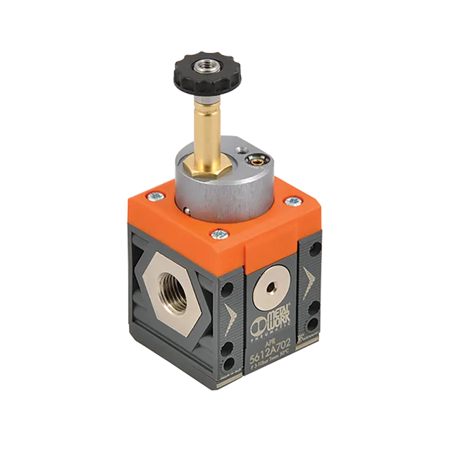 Metalwork - 5620V100 Syntesi SY2 V3V Manual 3-Way Valve No Bushings - pneumaticsystems