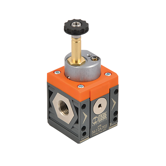 Metalwork - 5611A701 Syntesi Sy1 1/8" Electro-Pneumatic Progressive Starter Valve - pneumaticsystems
