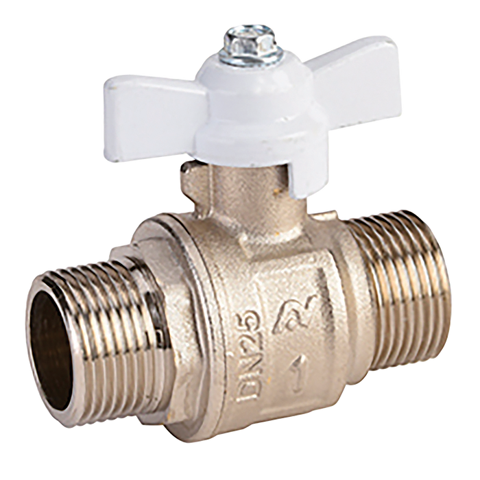 FT Pro - 50201-1 1" BSP Male Wing Ball Valve Use with Oxygen - pneumaticsystems