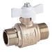 FT Pro - 50201-1 1" BSP Male Wing Ball Valve Use with Oxygen - pneumaticsystems