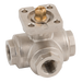 FT Pro - BV1071-112 1.1/2" BSPP Brass Ball Valve Nickel plated Body - pneumaticsystems
