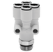 6Mm X 1/4 Bspp S7000 Male Sw Double Y