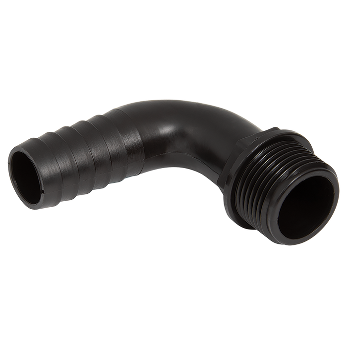 FT Pro - 29PHA28 1/2" BSPP Male X 16MM OD Male BSPP Elbow X Barb OD Threaded Stud - pneumaticsystems