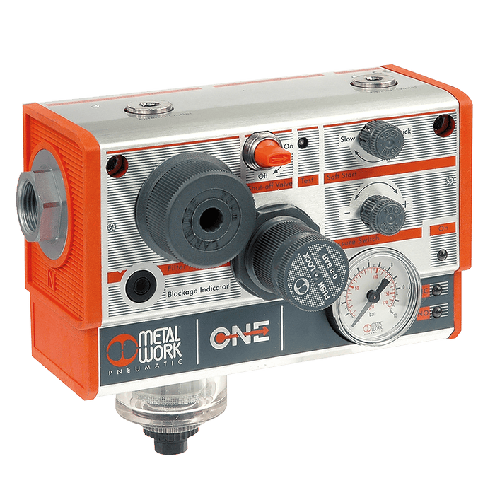 Metalwork  One-Elec 1/2 0-8 Auto Lock V3V 543211881300 - pneumaticsystems