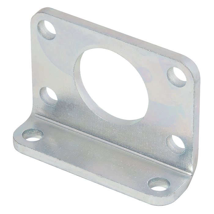 Metalwork - W0950500002 Rndc Flange 50mm Cylinder Mounting Accessory - pneumaticsystems