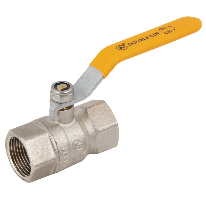 FT Pro - 1071-212 2.1/2" BSP Brass Ball Valve Gas Approved 1/2" BSPF - pneumaticsystems