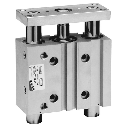 1/8" Bsp Parallel Female Ports Series Qcb Double Acting Cylinder