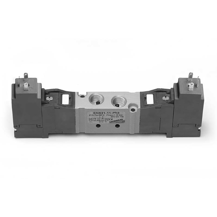 Size 19 Sol/Spr 5/2 Body Outlet 24Vdc