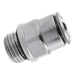 6Mm Od X 1/8 Micro Male Stud Push Fit