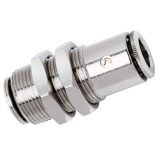 12Mm Od Equal Bulkhead Pushin
