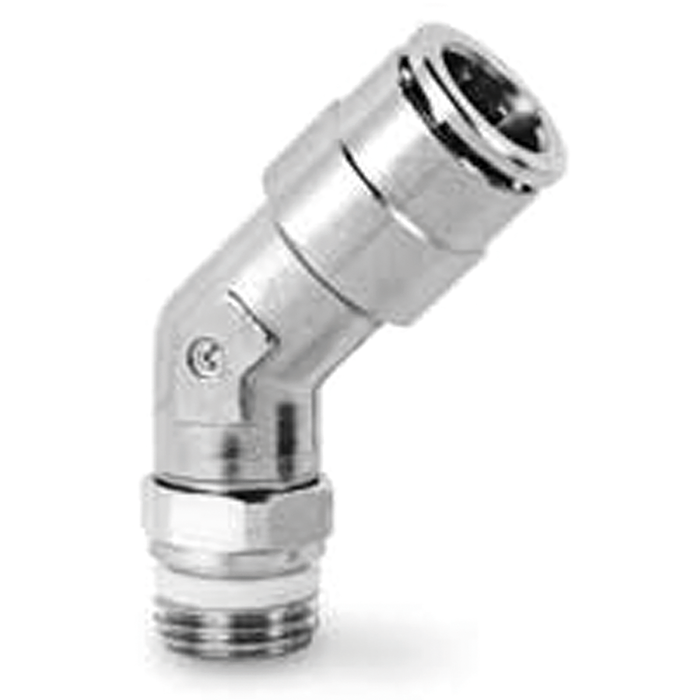 Push Fitt Swivel 45¬∞ Elbow 10Mm Tube 1/2