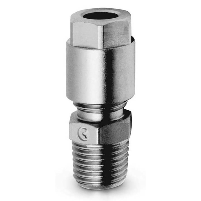 Comp Fitting Male Stud 8Mm Tube 1/8