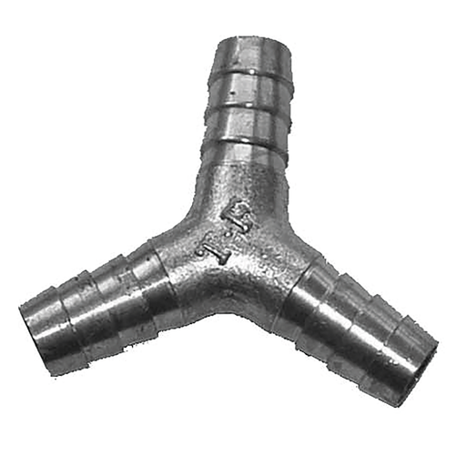 Hose Tail Connector Y 1/2