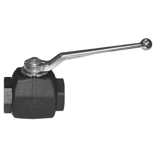 1.1/2" Bspp Carbon Steel Ball Valve Hp 2 Way